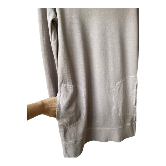 Athleta Eco Wash Cowl Neck Sweatshirt Dress S - Picture 3 of 15